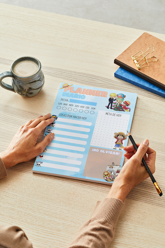 Planner Diario One Piece