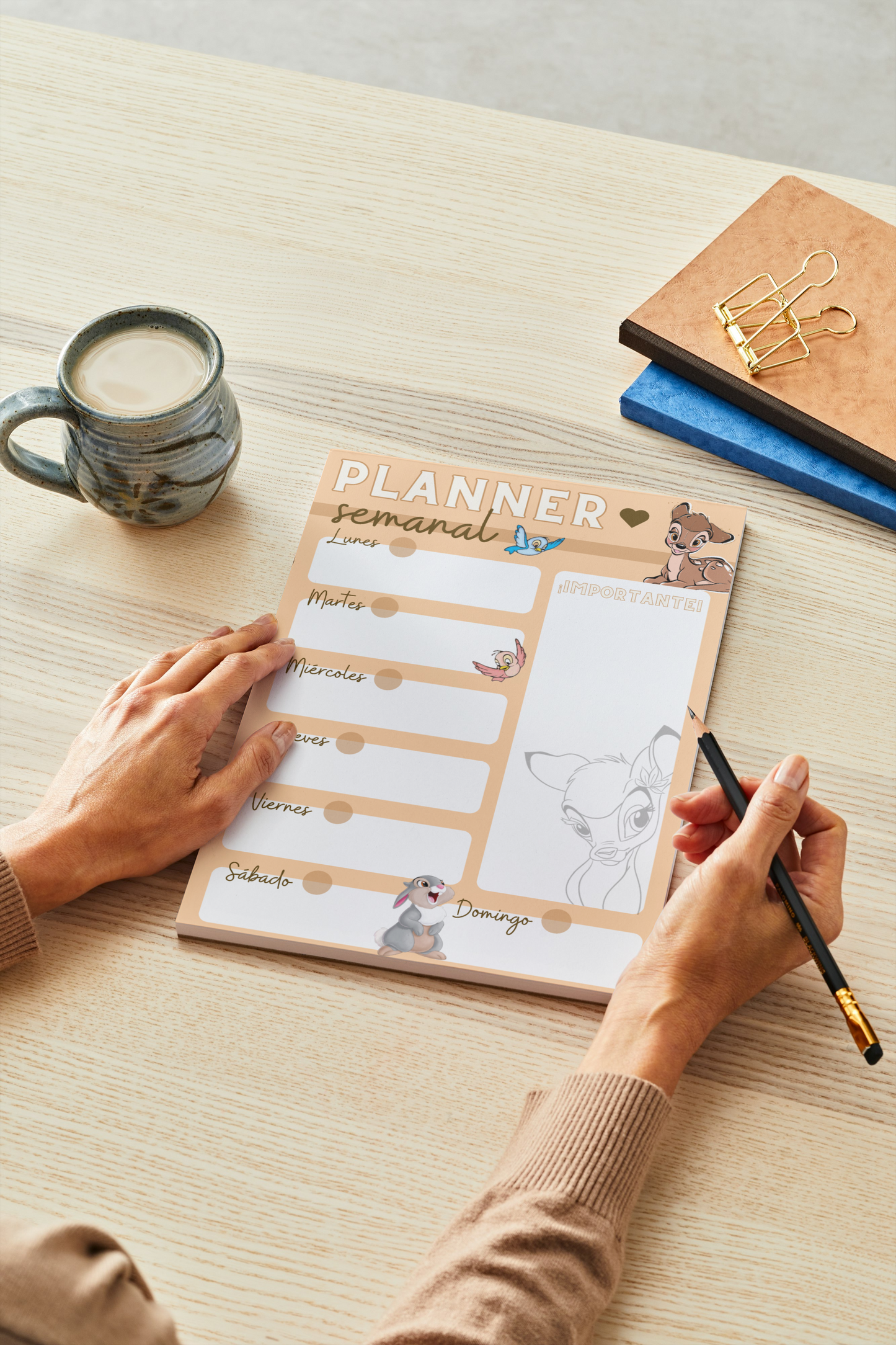 Planner Semanal Bamby